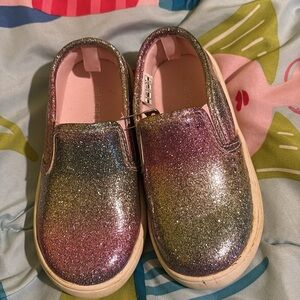 Carter's Glittery Multicolor Slip-On Sneakers